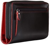 Thumbnail for your product : Lodis Audrey RFID Deluxe Checkbook Clutch (Black RFID) Checkbook Wallet