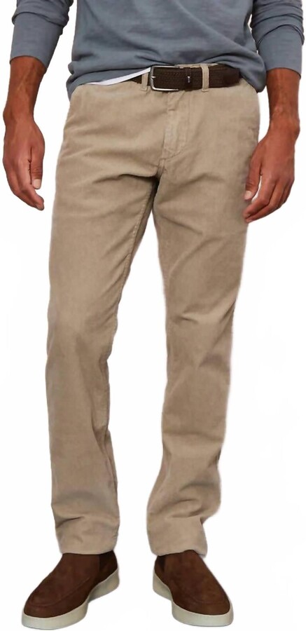 Eden Park Bordeaux Chinos Stretch Cotton Jeans In Beige