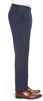 Thumbnail for your product : Incotex Men's 'Benson' Flat Front Solid Wool Trousers