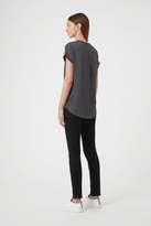 Thumbnail for your product : Camilla And Marc Black Logo Roll Sleeve Tee