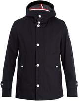 Thumbnail for your product : Moncler Gamme Bleu Hooded Cotton Raincoat - Mens - Black