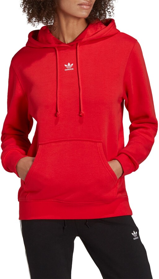 Red Adidas Hoodie | Shop the world's largest collection of fashion 