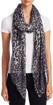 Thumbnail for your product : Saks Fifth Avenue Leopard Print Scarf