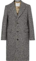 Thumbnail for your product : Privee Salle SALLE Adrian Houndstooth Wool-blend Overcoat - Gray