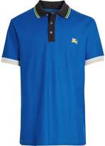 Thumbnail for your product : Burberry Tipped Cotton Piqué Polo Shirt