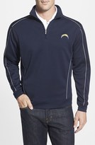 Thumbnail for your product : Cutter & Buck Men's 'San Diego Chargers - Edge' Drytec Moisture Wicking Quarter Zip Pullover