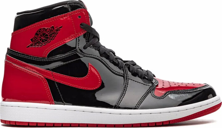 Jordan Retro High OG "Bred Patent" sneakers