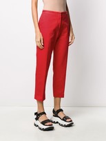 Thumbnail for your product : Marni Mid-Rise Cropped Straight-Leg Trousers