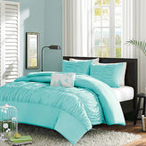 Thumbnail for your product : JCPenney Mi Zone Cristy Ruched Duvet Cover Set