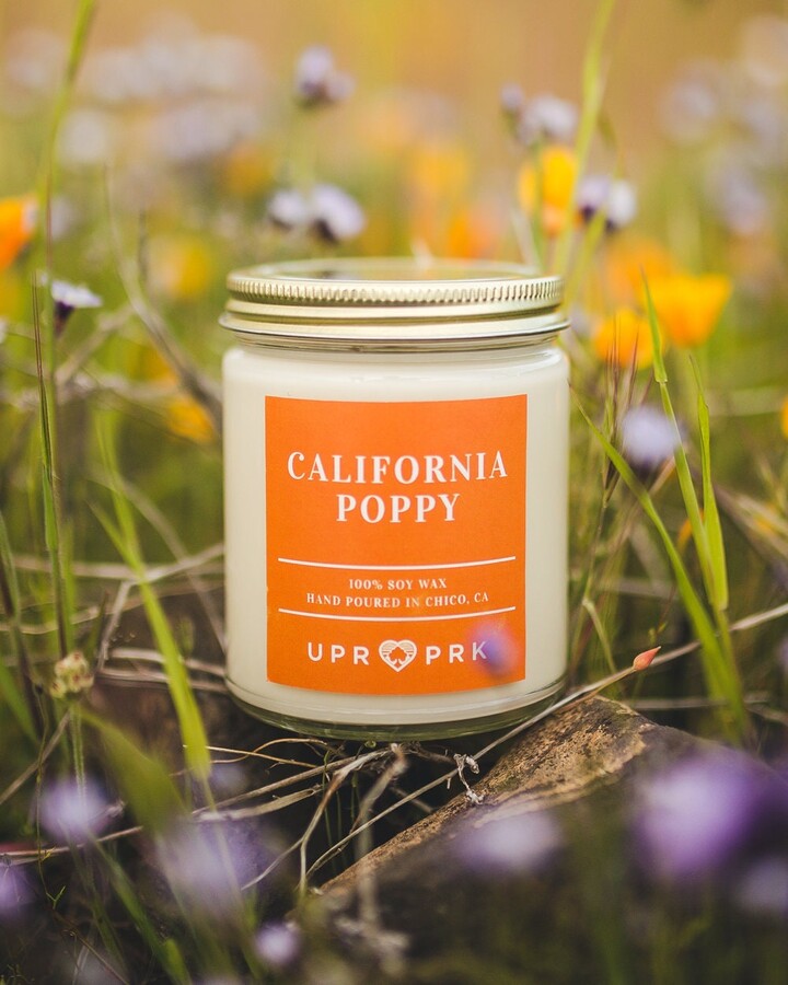 Etsy California Poppy Candle 8Oz