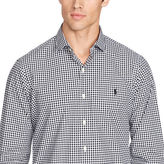 Thumbnail for your product : Big & Tall Polo Ralph Lauren Checked Poplin Sport Shirt
