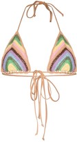 Thumbnail for your product : Frankie's Bikinis Nirvana triangle bikini top