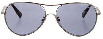 Lanvin Oversize Aviator Sunglasses