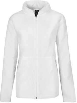 BC B&C B&C Womens/Ladies Multi Active Hooded Jacket (White/ White)