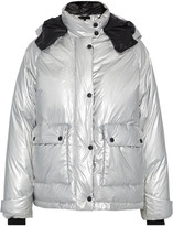 Thumbnail for your product : Rag & Bone Aiden Metallic Shell Hooded Down Jacket