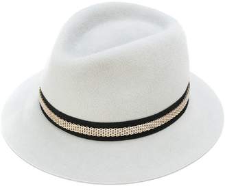 Lanvin embellished chain hat
