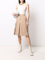 Thumbnail for your product : Juun.J Cropped Cargo-Pocket Trousers