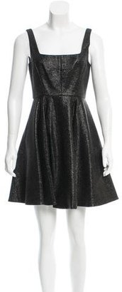 Jill Stuart Metallic A-Line Dress