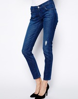 Thumbnail for your product : James Jeans Ritchie Slim Leg Cropped Jeans