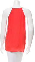 Thumbnail for your product : Helmut Lang High-Low Surplice Top