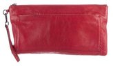 Thumbnail for your product : Reed Krakoff Leather Zip Wristlet