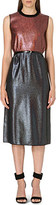 Thumbnail for your product : Victoria Beckham Victoria Two-tone metallic dress