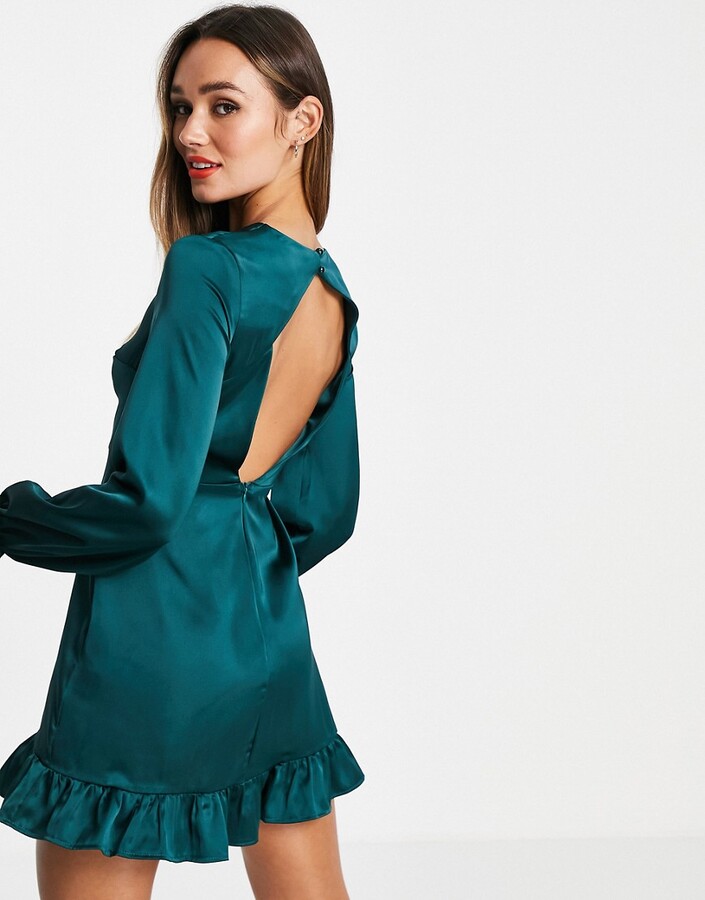 Flounce Sleeve Dress | Shop the world's largest collection of 
