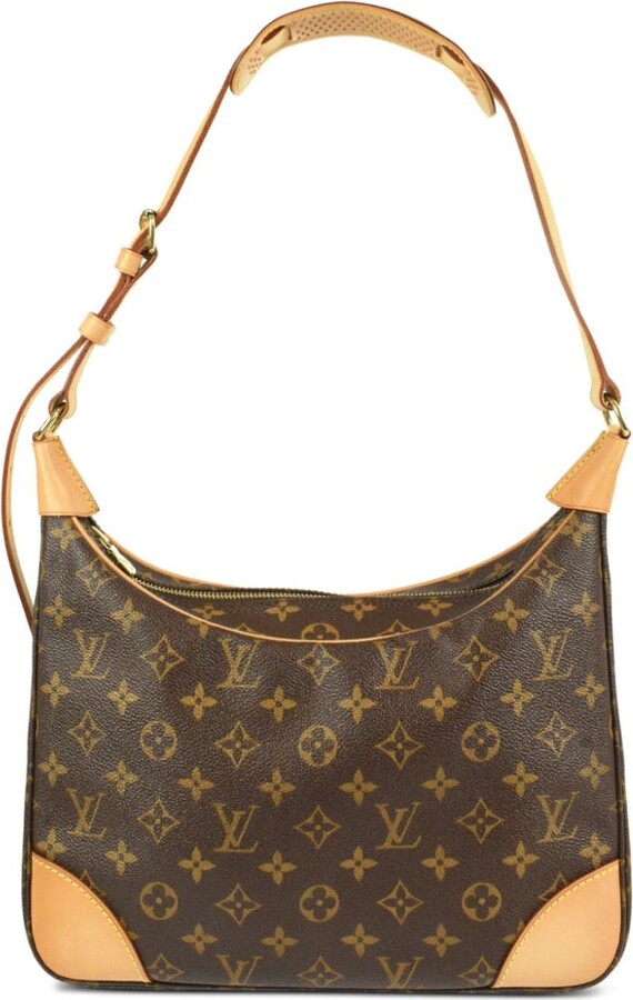 Louis Vuitton Boulogne Monogram Black/Brown in Canvas with Gold