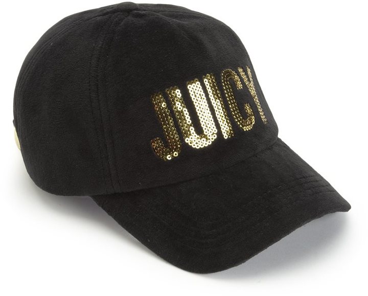 Juicy Couture Velour Baseball Cap ShopStyle Hats