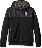 Thumbnail for your product : U.S. Polo Assn. Men's Fleece Hoodie with Quilt Yoke