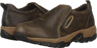 Roper Air Light (Brown Vintage Leather) Men's Slip on Shoes