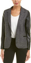 Thumbnail for your product : Kaii Contrast Wool-Blend Blazer