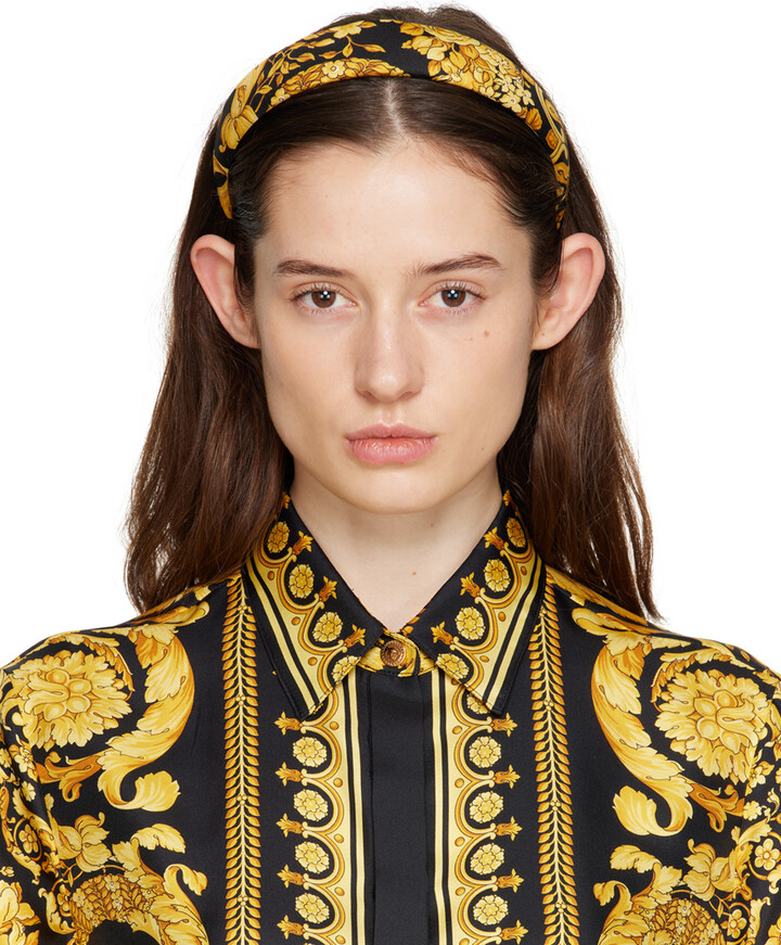 Versace Tresor De La Mer Scrunchie - ShopStyle Hair Accessories
