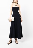 Thumbnail for your product : Extreme Cashmere Diana rib-knit halterneck dress