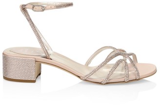 Rene Caovilla Crystal-Embellished Sandals Rene Caovilla Crystal-Embellished Sandals