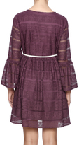 Thumbnail for your product : Entro Lace Purple Dress