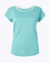 Thumbnail for your product : Marks and Spencer Quick Dry Round Neck Short Sleeve Top