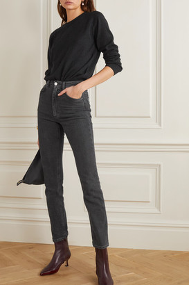 ALEXANDRA GOLOVANOFF Mila Metallic Cashmere-blend Sweater - Black