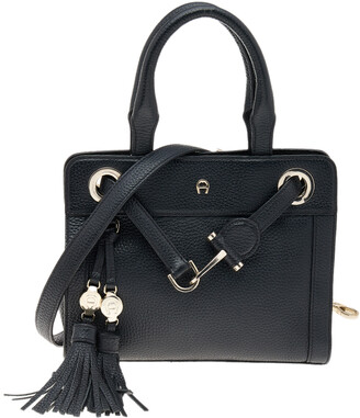 Aigner Black Handbags | Shop The Largest Collection | ShopStyle