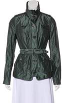Thumbnail for your product : Burberry Stand Collar Button-Up Jacket