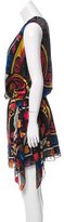 Thumbnail for your product : Anna Sui Sleeveless Printed Knee-Length Dress