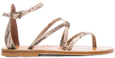 Thumbnail for your product : K. Jacques Epicure Leather Sandals