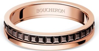 Boucheron 18kt rose gold Quatre Classique band ring