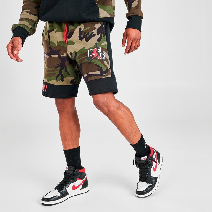 jumpman camo shorts