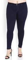 Thumbnail for your product : Forever 21 FOREVER 21+ Classic Skinny Jeans (Short)