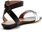 Thumbnail for your product : Sparkle Two-Piece Embellished Flat Sandal