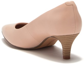 Clarks Linvale Jerica Leather Pump - Wide Width Available