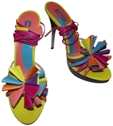 Thumbnail for your product : Emilio Pucci Multicolour Leather Heels