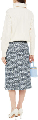 St. John Boucle-tweed Skirt