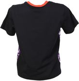 Thumbnail for your product : MSGM Cotton And Crepe T-shirt With Floreal Pattern